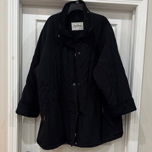 Giorgio Napoli Quilted Winter Coat Late 90s - Early 2000s Heavy Warm Coat